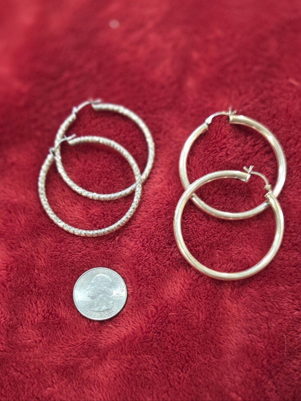Classic Sterling Silver Hoop Earrings